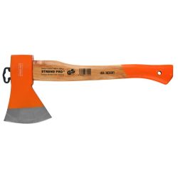   Hasítófejsze, Strend Pro Garden Hickory Wood A613, narancssárga, 1000 g, 40 cm, fa nyél, acél fej