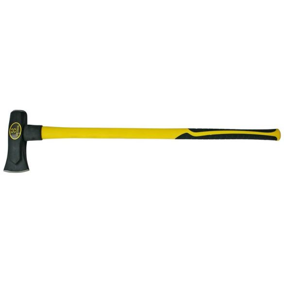 Hasítófejsze, Strend Pro Garden AX255B, sárga/fekete, 2500 g, 91 cm, üvegszálas nyél, acél fej
