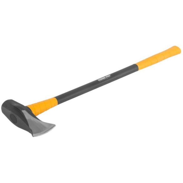 Favágó fejsze, Strend Pro Garden Gardex BM01, sárga/fekete, 3600 g, 86 cm, üvegszálas nyél, acél fej