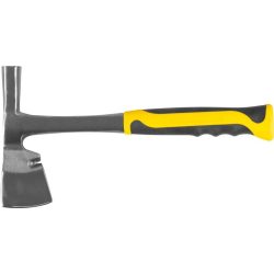   Fejsze-kalapács, Strend Pro Garden SoftHand, sárga/fekete, 600 g, 32,5 cm, üvegszálas nyél, acél fej