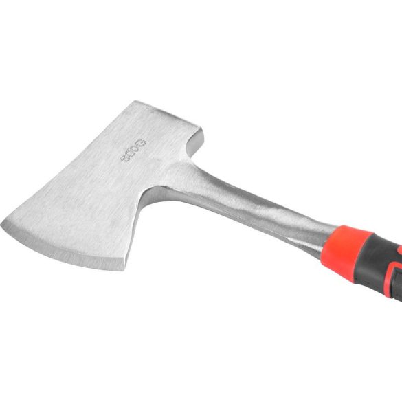 Fejsze-kalapács, Strend Pro Premium ComfortGrip DL503, piros/fekete, 600 g, 35,5 cm, üvegszálas nyél, acél fej