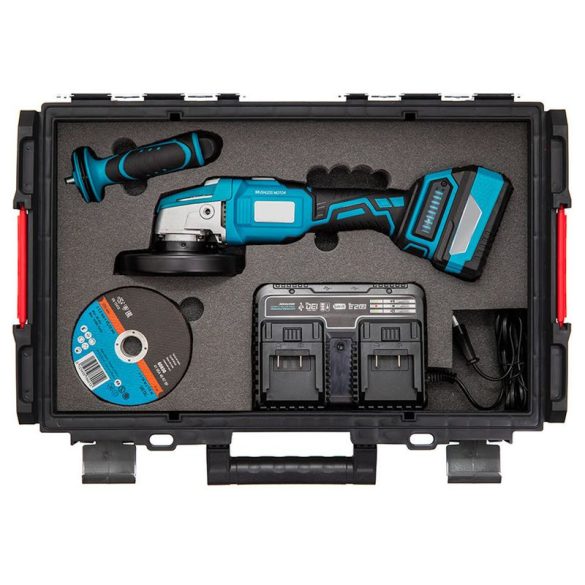 Rendszerező koffer, Qbrick Patrol System One Organizer XL, 58,2 × 38,7 × 13,1 cm, fekete, 13,5 l, többrétegű habszivacs betéttel, polikarbonát fedél, tömített, víz- és porálló