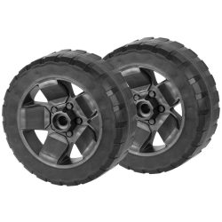   Kerekek szerszámosládához, Qbrick Patrol One/Two/Pro, sötétszürke, 2 db