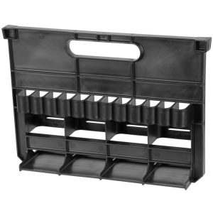 Rendszerező fiók, Qbrick Patrol Multi One 350/Longer ládákhoz, fekete