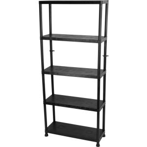Strend Pro 5 polcos műanyag műhelypolc - 181x80x30cm