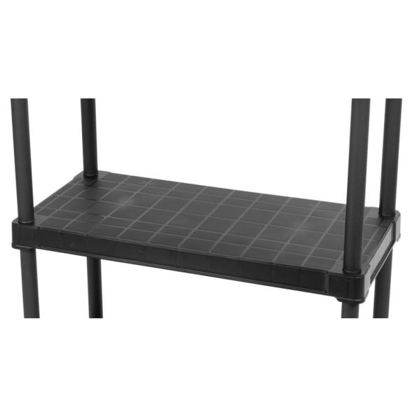 Strend Pro 5 polcos műanyag műhelypolc, 174,5 x 80 x 40 cm, teherbírás: 50 kg/polc