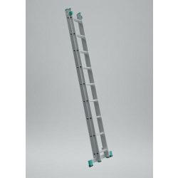   Kétrészes létra, ALVE 7511 A315 B513, 2 x 11 fokos, stabilizátorral, univerzális