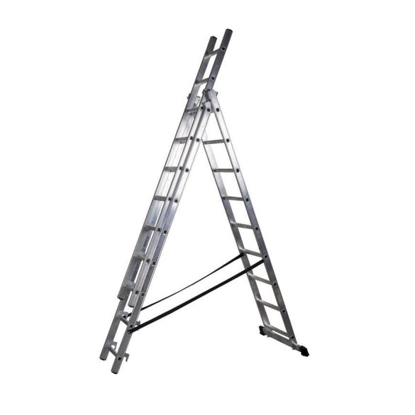 Strend Pro 3x9 fokos alumínium létra - max. 5,3m