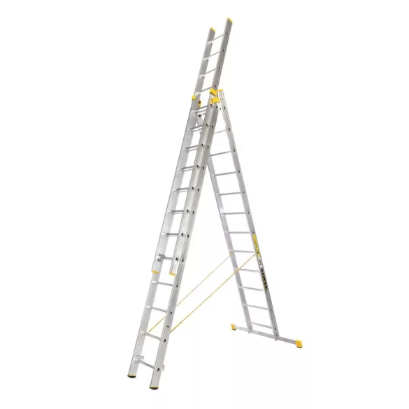 Multifunkciós létra, ALVE Forte Profi Plus 8612 A356 B865, 3 x 12 fokos, univerzális, kitolható