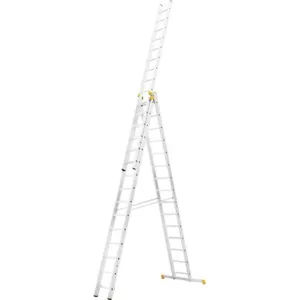 Multifunkciós létra, ALVE Forte Profi Plus 8615 A441 B1120, 3 x 15 fokos, univerzális, kitolható