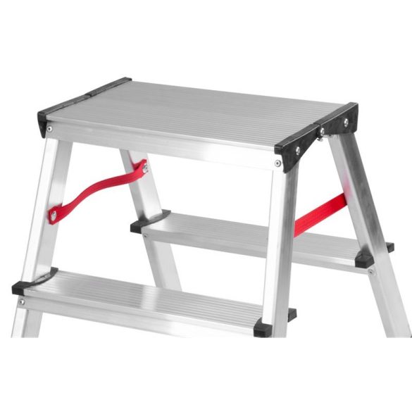 Fellépő, StrendPro DD4, 2x4 fokos, kétoldalas, alumínium