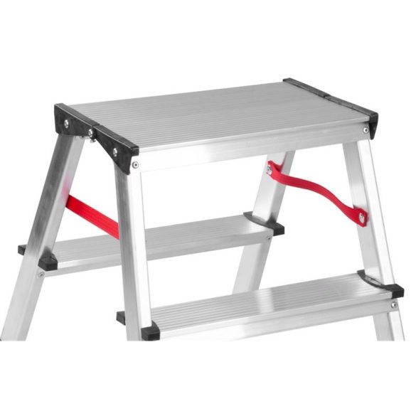 Fellépő, StrendPro DD4, 2x4 fokos, kétoldalas, alumínium