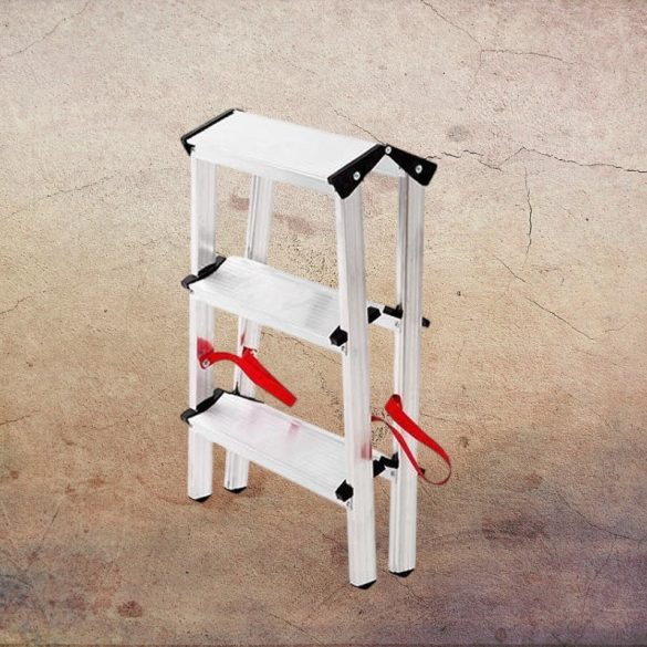 Fellépő, StrendPro DD3, 2x3 fokos, kétoldalas, alumínium