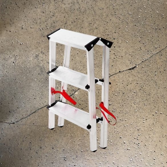 Fellépő, StrendPro DD3, 2x3 fokos, kétoldalas, alumínium