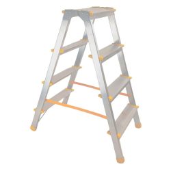   Kétrészes létra, ALVE Eurostyl Hobby 1924, 2 x 4 fokos, 86 cm, 150 kg teherbírás, kétoldalas kivitel