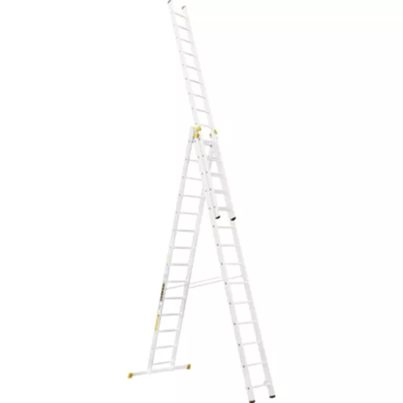 Multifunkciós létra, ALVE Forte Profi Plus 8614 A412 B1034, 3 x 14 fokos, univerzális, kitolható