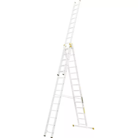 Multifunkciós létra, ALVE Forte Profi Plus 8614 A412 B1034, 3 x 14 fokos, univerzális, kitolható