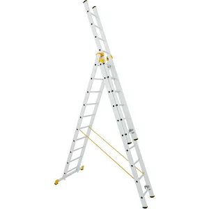 Multifunkciós létra, ALVE Forte Profi Plus 8610 A299 B695, 3 x 10 fokos, univerzális, kitolható