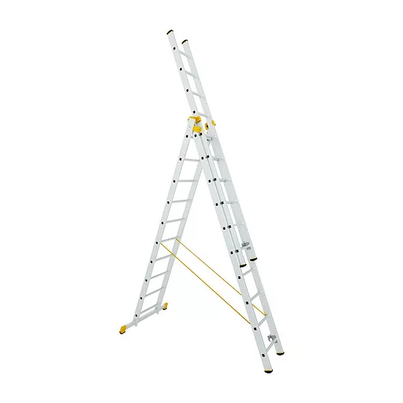 Multifunkciós létra, ALVE Forte Profi Plus 8610 A299 B695, 3 x 10 fokos, univerzális, kitolható