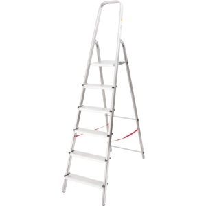 Strend Pro D6, 6 fokos alumínium létra - 119cm