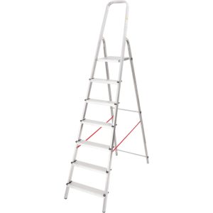 Strend Pro D7, 7 fokos alumínium létra - 140cm
