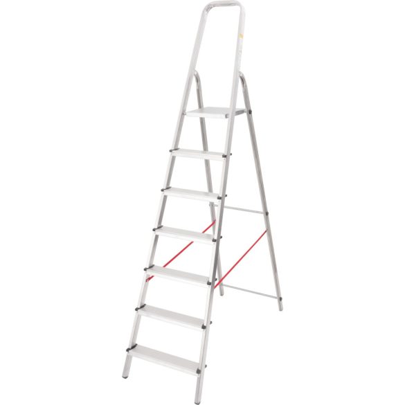 Strend Pro D7, 7 fokos alumínium létra - 140cm