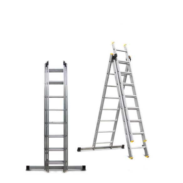 Strend Pro 3x8 fokos alumínium létra - max. 4.8m