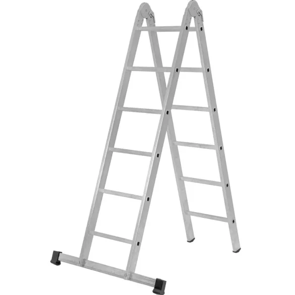 Állvány, Strend Pro Ikar, platformmal, alumínium, 2 x 5 fokos, 400 cm, 3 az 1-ben, EN 131 szabvány, maximum 150 kg