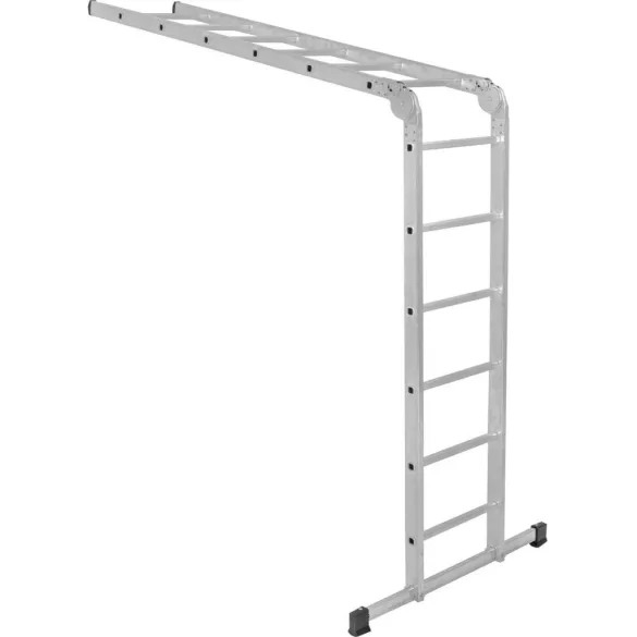 Állvány, Strend Pro Ikar, platformmal, alumínium, 2 x 5 fokos, 400 cm, 3 az 1-ben, EN 131 szabvány, maximum 150 kg