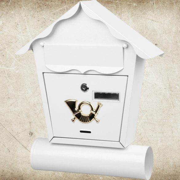 Strend Pro NESTOR postaláda, fehér