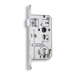   Bevésőzár, Hobes K133 J/B 72/50/80 mm, cilinderes, jobbos/balos, áttétellel