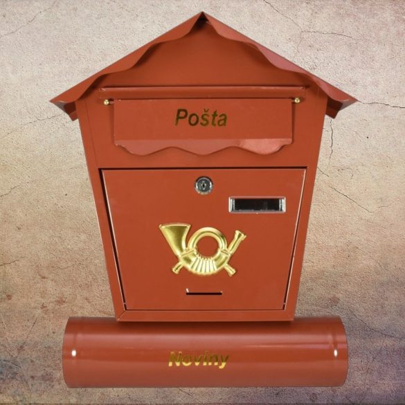 Strend Pro NESTOR postaláda, barna