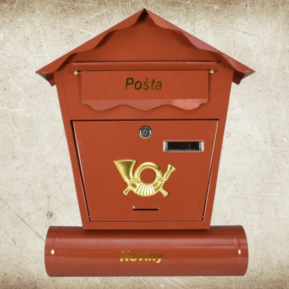 Strend Pro NESTOR postaláda, barna