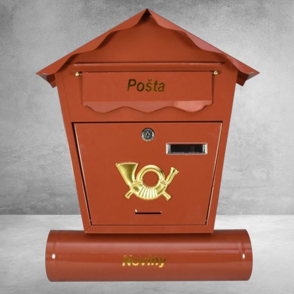 Strend Pro NESTOR postaláda, barna