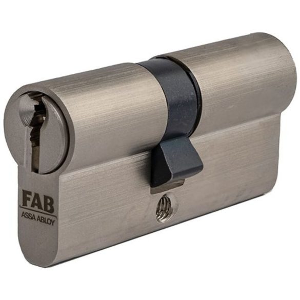 Cilinderbetét, FAB Home 3.00*** / BDNs, 40/45 mm (összesen 85 mm), szatén nikkel, 5 rudas zárrendszer