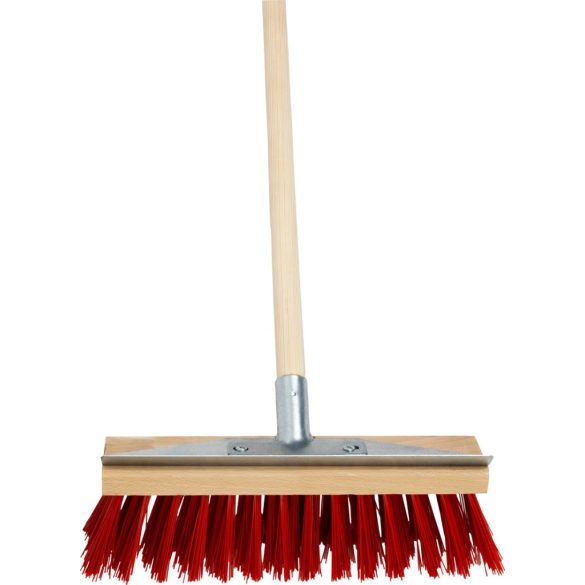 Útseprű, Strend Pro Geco U300.3, 30 cm, úttisztító, nyéllel, fém kaparóval