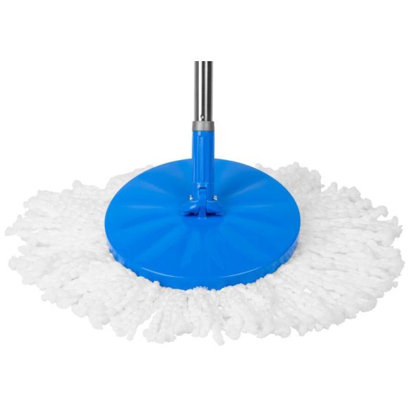 Felmosó szett, Strend Pro, 35 l, ipari, forgatható, kerekes, műanyag, csavarórendszeres, fogantyúval