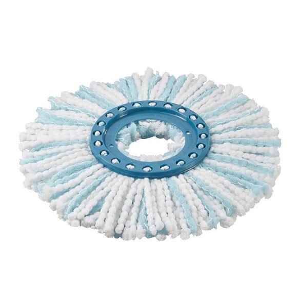 Felmosófej, Leifheit 52104 Clean Twist Disc Mop Microduo, mikroszálas, pótfej, csempe és kőpadlókhoz