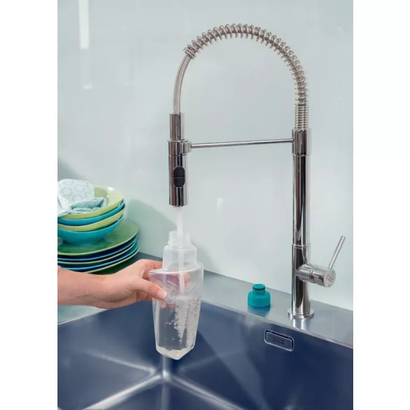 Felmosó, Leifheit 56690 Easy Spray XL, 42 cm fej, 625 ml, forgó fej, nyélvégi vezérlés, célzott permetezés, érzékeny padlókhoz is, gyors száradás