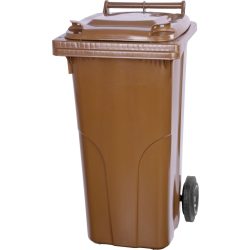   Europlast ICS MGB műanyag kültéri kuka - 240 literes, barna