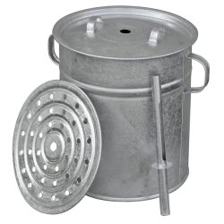   Befőzőfazék, Kovotvar Rex, 30 l, 32 cm átmérő, 38 cm magas, hőmérő tokkal, fedővel és betéttel