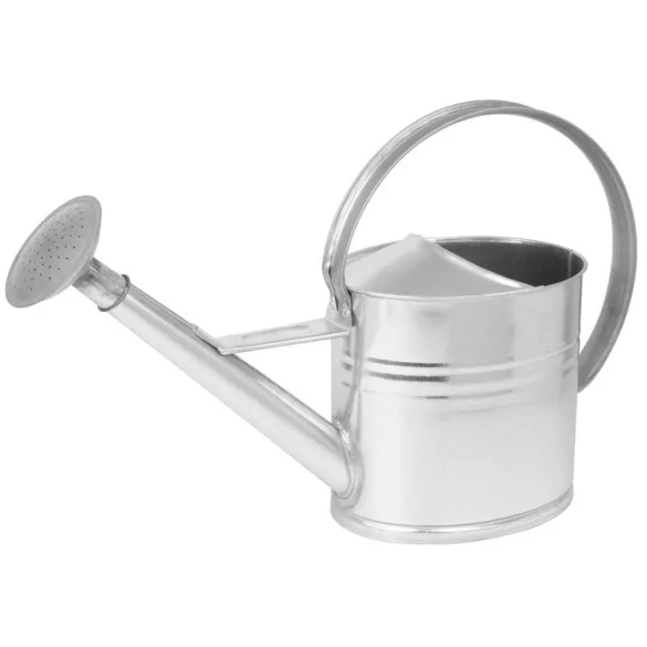 Kerti locsolókanna, Strend Pro Garden Angarden, ezüst, 10 l, horganyzott, öntözőrózsával