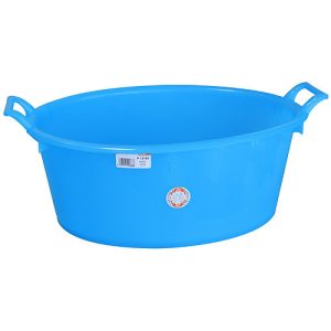 Lavór, ICS P12170A, kék, 45 l, műanyag, átmérő: 70 cm, magasság: 27,5 cm, kerek