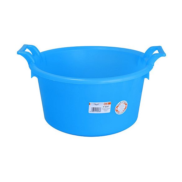 Lavór, ICS P9057A, kék, 38 l, műanyag, átmérő: 55 cm, magasság: 25 cm, kerek