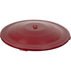   Esővízgyűjtő fedél, ICS M150505 Ecotank, bordó, átmérő: 107 cm, 350–500 l tartályhoz, műanyag, UV-álló, fagyálló, rögzítőfülekkel