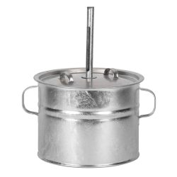   Befőzőlábas, Kovotvar Rex, 20 l, 32 cm átmérő, 25,5 cm magas, hőmérő tokkal, fedővel és betéttel