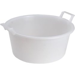   Lavór, ICS P9145, fehér, 18 l, átmérő: 45 cm, élelmiszeripari célra alkalmas, kerek