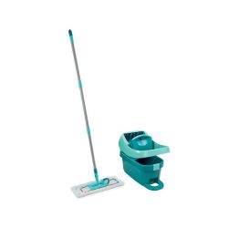   Felmosó szett, Leifheit 55096 Wiper Press Profi XL Mobile, 42 cm felmosófej, 8 l vödör, mikroszálas, cserélhető huzat, csavarórendszerrel