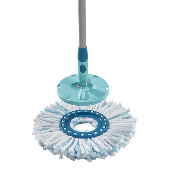 Felmosó szett, Leifheit 52101 Clean Twist Disc Mop Ergo, 20 l, mikroszálas, forgókamrával, ergonomikus vödörrel, rugalmas csuklóval