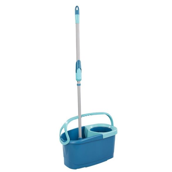 Felmosó szett, Leifheit 52101 Clean Twist Disc Mop Ergo, 20 l, mikroszálas, forgókamrával, ergonomikus vödörrel, rugalmas csuklóval